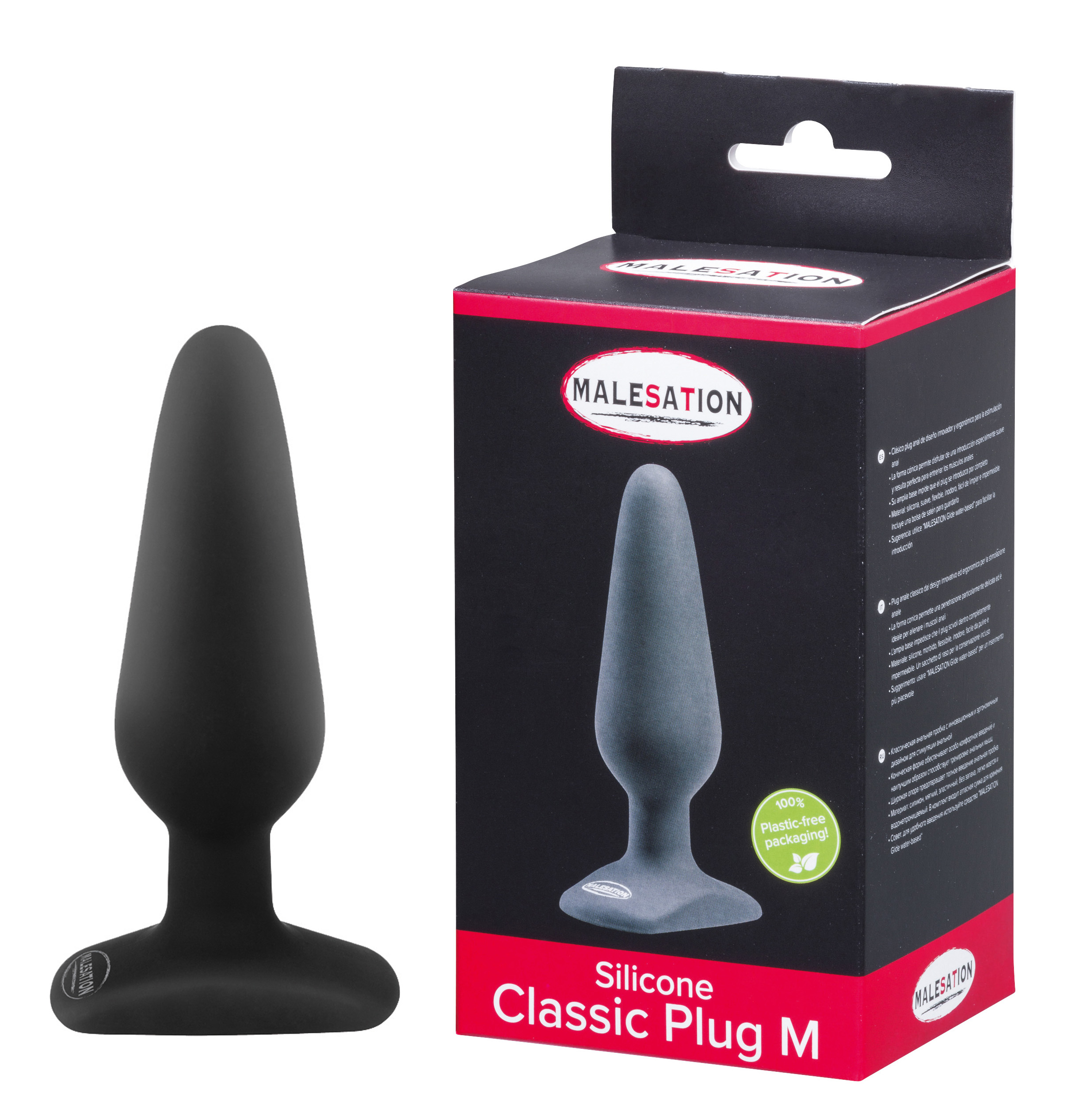 *MALESATION Silicone Classic Plug M